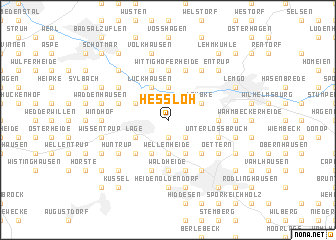 map of Heßloh