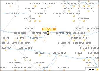 map of Hessum