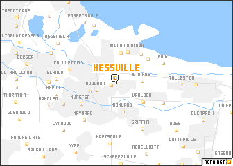 map of Hessville