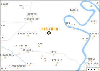 map of Hestand