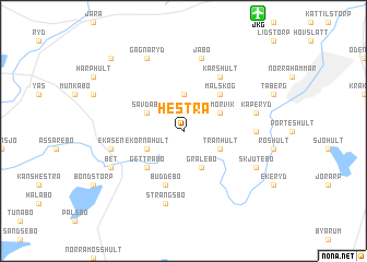 map of Hestra