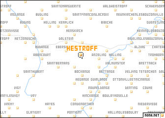 map of Hestroff