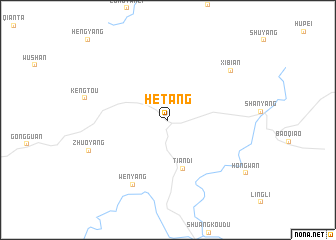 map of Hetang