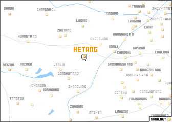 map of Hetang