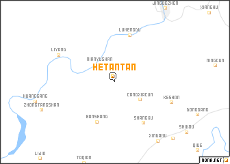 map of Hetantan