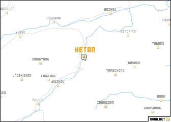 map of Hetan