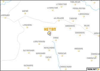 map of Hetan