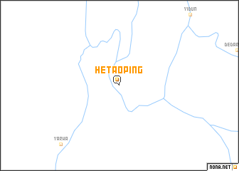 map of Hetaoping