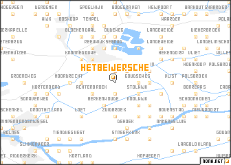 map of Het Beijersche