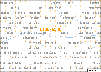 map of Het Bergsken