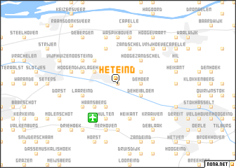 map of Het Eind