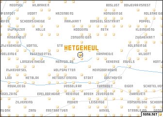 map of Het Geheul