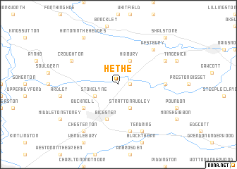 map of Hethe