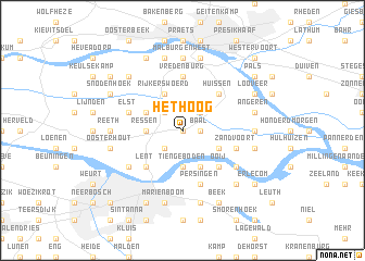 map of Het Hoog