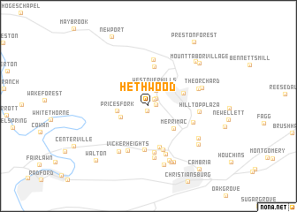 map of Hethwood