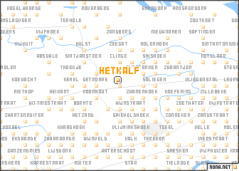 map of Het Kalf