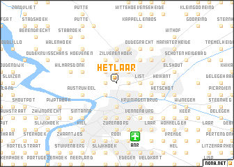 map of Het Laar