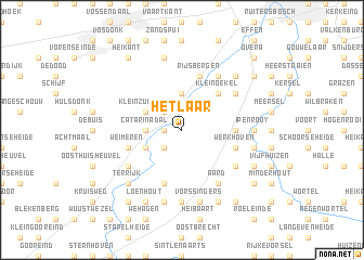 map of Het Laar