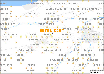map of Het Slikgat