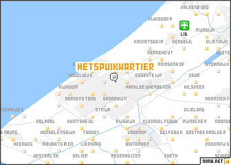 map of Het Spuikwartier