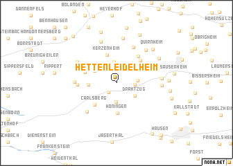 map of Hettenleidelheim