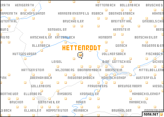 map of Hettenrodt