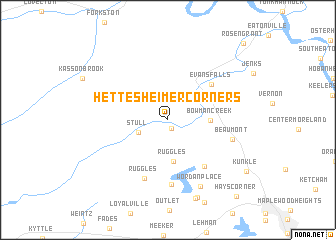 map of Hettesheimer Corners