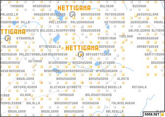 map of Hettigama