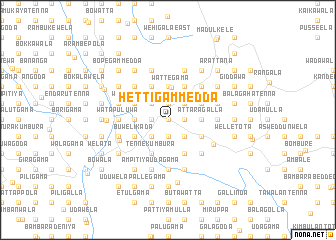 map of Hettigammedda