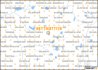 map of Hettikattiya