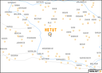 map of Hētūt