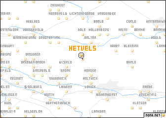 map of Het Vels