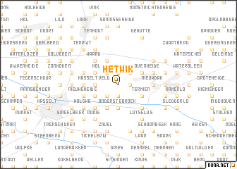 map of Het Wik