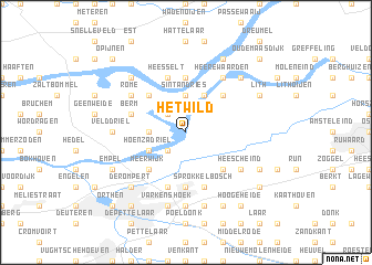 map of Het Wild