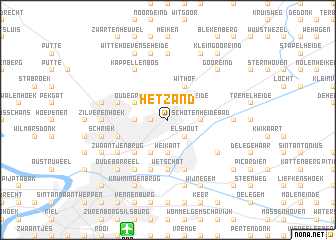 map of Het Zand