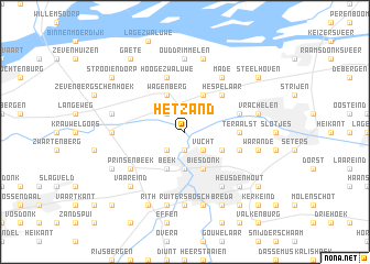 map of Het Zand