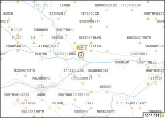map of Hét