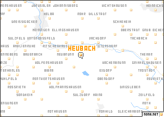 map of Heubach