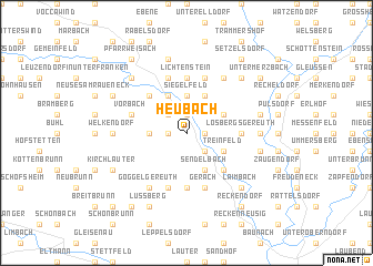 map of Heubach