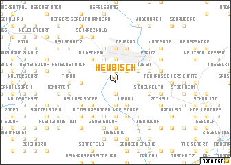 map of Heubisch