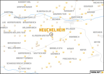 map of Heuchelheim