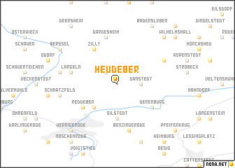 map of Heudeber