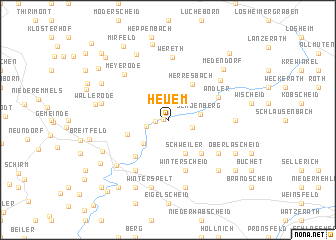 map of Heuem