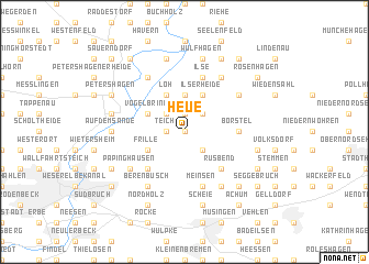 map of Heue