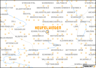 map of Heufelwinden
