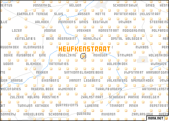 map of Heufkenstraat