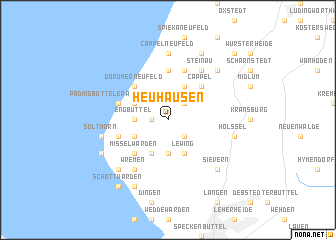 map of Heuhausen