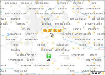 map of Heumaden