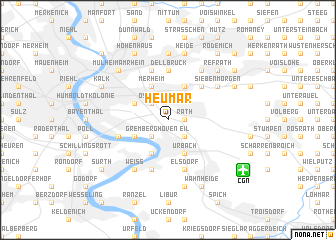 map of Heumar