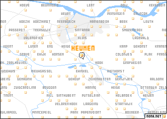 map of Heumen